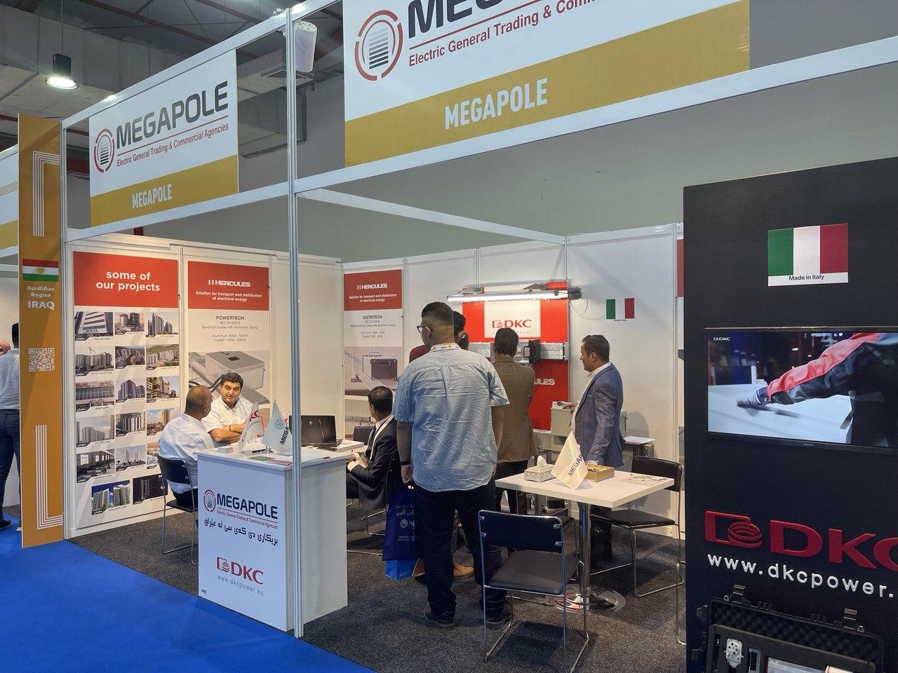 Megapole stand / DKC in 2022 Erbil International Exhibition